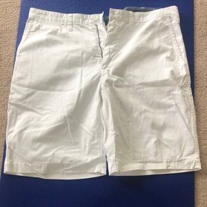 Whit Polo Flat Front Shorts